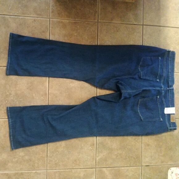 Levis Signature Women's size 22M Mid Rise BootCut Stretch Denim Blue Jeans NEW - Picture 6 of 9